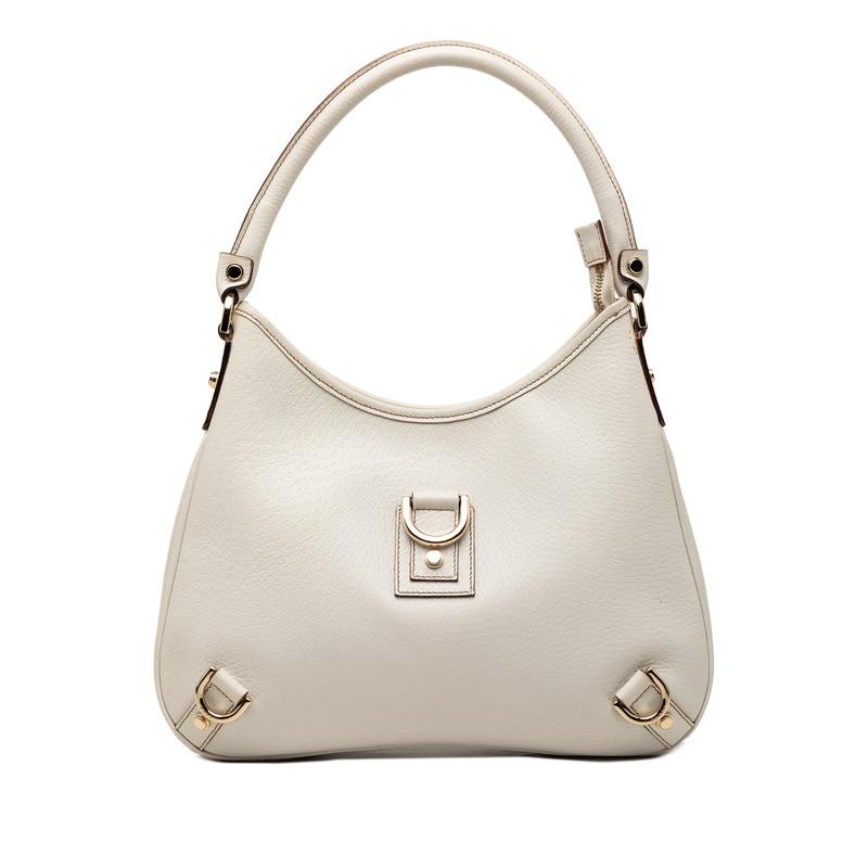 GUCCI（グッチ） アビー ワンショルダーバッグ 130738 ホワイト レザー