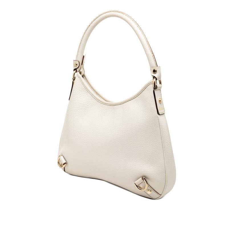 GUCCI（グッチ） アビー ワンショルダーバッグ 130738 ホワイト レザー