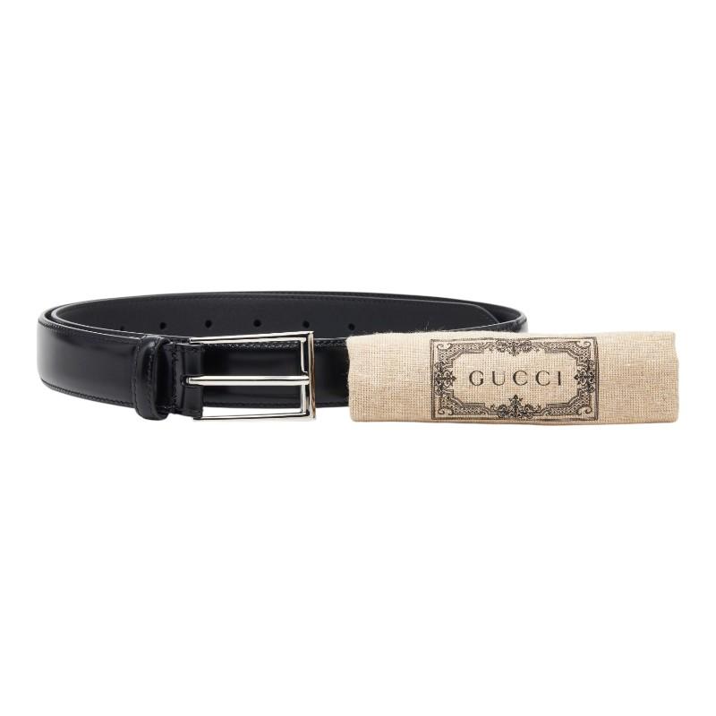 GUCCI（グッチ） GGロゴ ベルト 95cm 474313 ブラック レザー メンズ