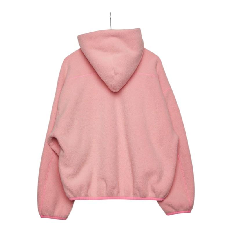 アレキサンダーワン　袖長めパーカー　S ピンク alexanderwang（アレキサンダー・ワン） ロゴ フリース プルオーバー