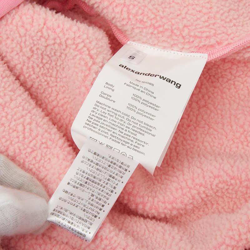 alexanderwang（アレキサンダー・ワン） ロゴ フリース プルオーバー