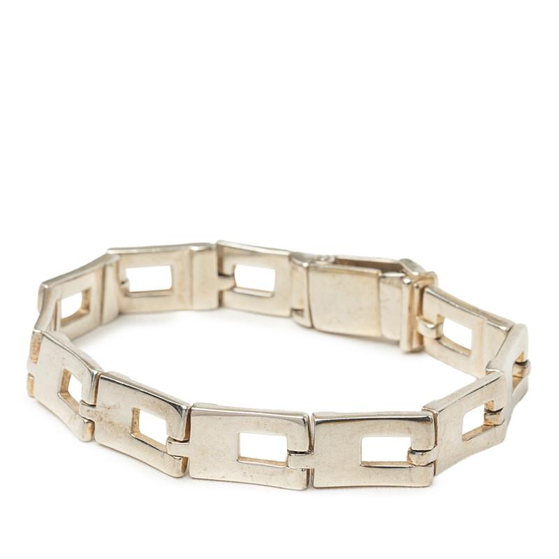 GUCCI（グッチ） Gロゴ チェーン ブレスレット SV925 シルバー