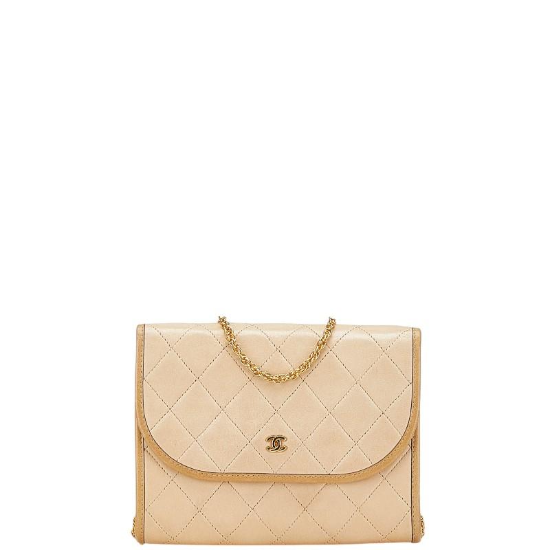 CHANEL シャネル マトラッセ ココマーク 斜め掛け チェーン ショルダー  