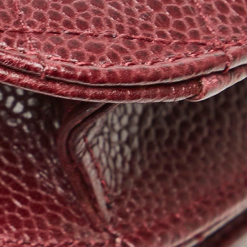 CHANEL（シャネル） マトラッセ ココマーク ポーチ ボルドー ワイン