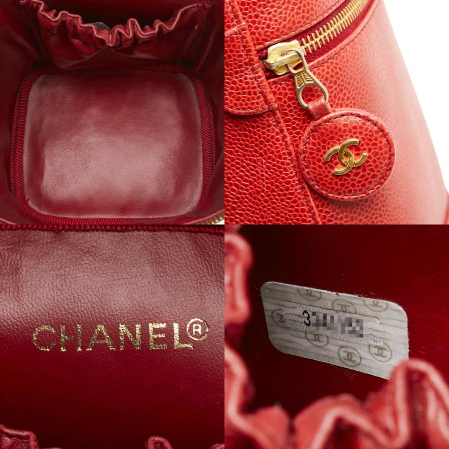CHANEL（シャネル） ココマーク バニティバッグ A01998 レッド
