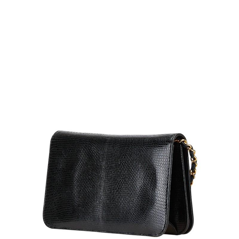 も*ん様 CHANEL ココマーク チェーンショルダーバッグ ブラック CHANEL（シャネル） ココマーク チェーン ショルダーバッグ ブラック