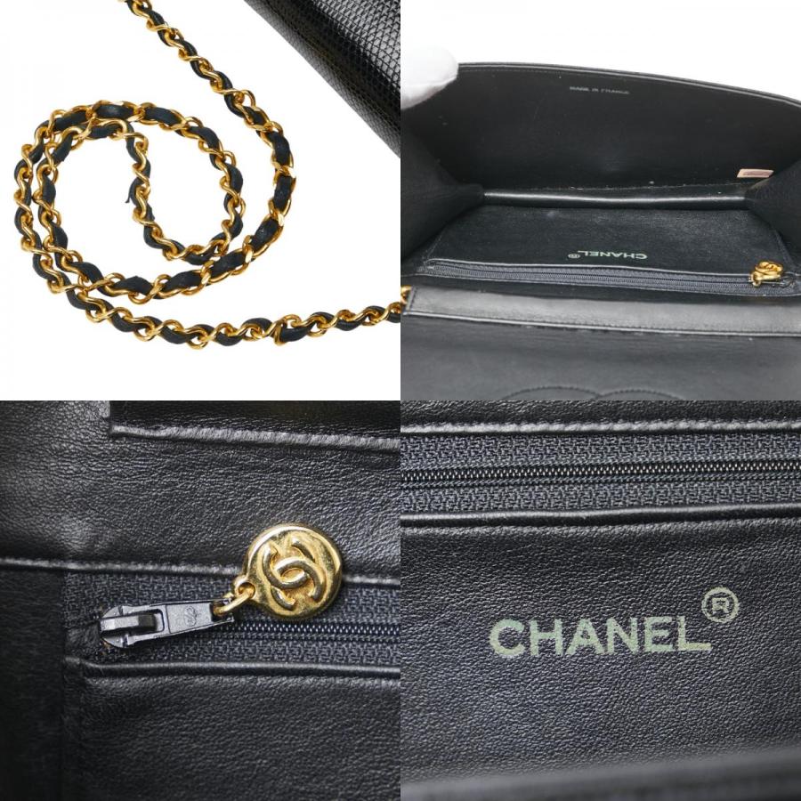 も*ん様 CHANEL ココマーク チェーンショルダーバッグ ブラック CHANEL（シャネル） ココマーク チェーン ショルダーバッグ ブラック