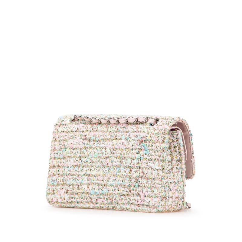 CHANEL（シャネル） マトラッセ25 ココマーク ダブルフラップ シルバー 