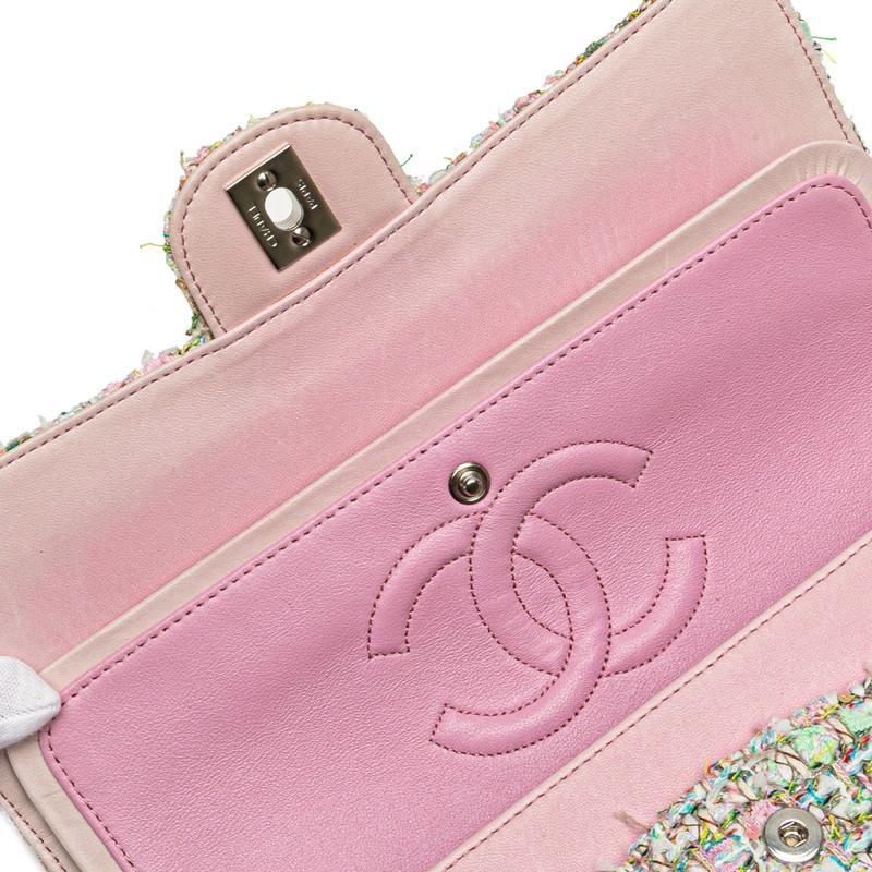 CHANEL（シャネル） マトラッセ25 ココマーク ダブルフラップ シルバー