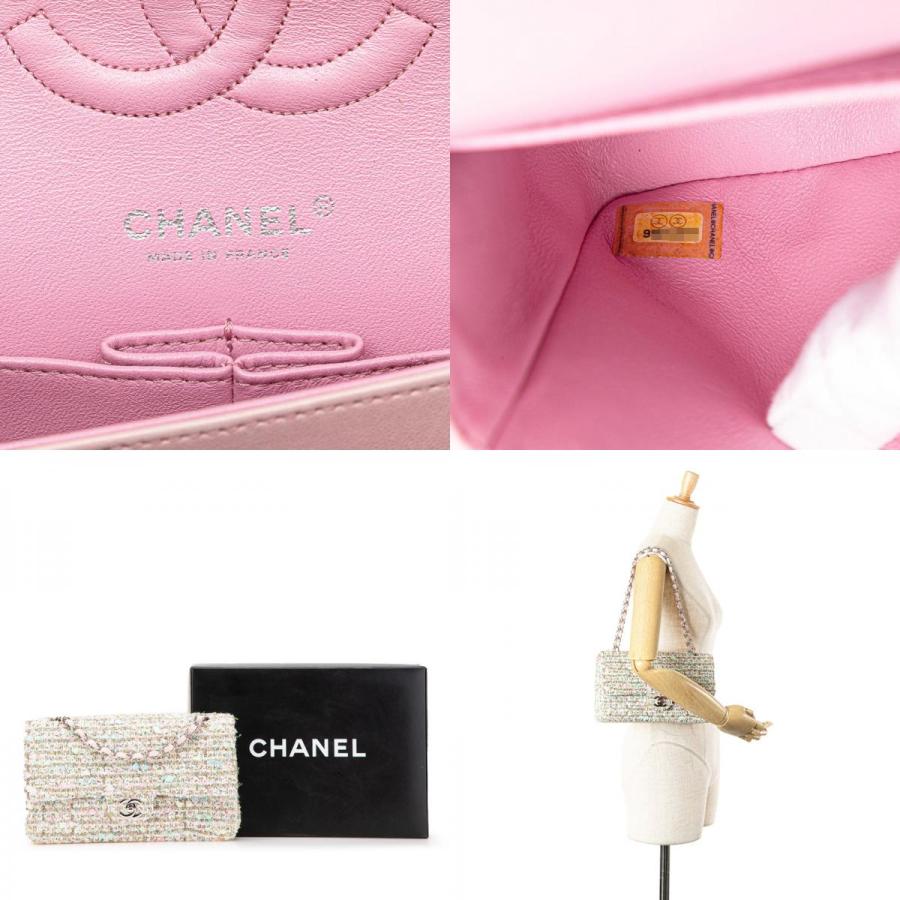 CHANEL（シャネル） マトラッセ25 ココマーク ダブルフラップ シルバー 