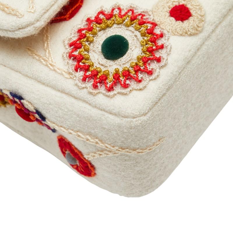 CHANEL（シャネル） マトラッセ ココマーク ダブルフラップ フラワー