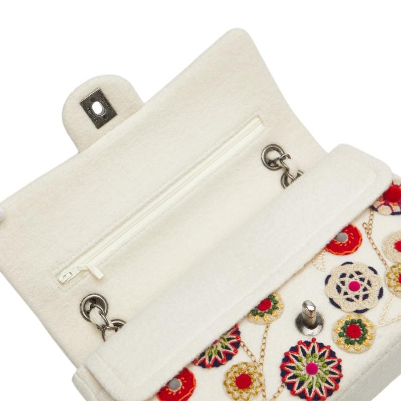 CHANEL（シャネル） マトラッセ ココマーク ダブルフラップ フラワー