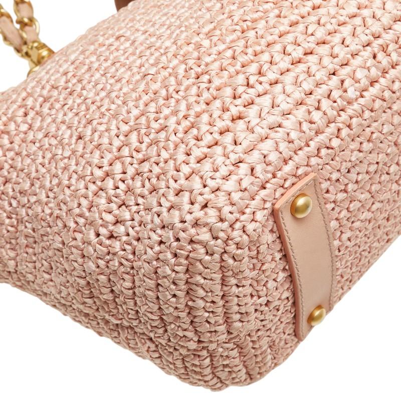 CHANEL（シャネル） ココマーク チェーン トートバッグ ピンク