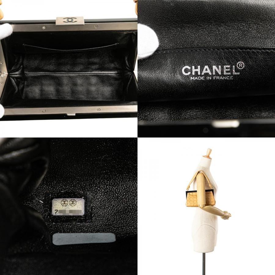 超美品 CHANEL シャネル　チョコバー　がま口　ハンドバッグ CHANEL（シャネル） チョコバー ココマーク がま口 ハンドバッグ