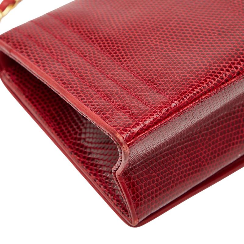 CHANEL（シャネル） ココマーク チェーン ショルダーバッグ レッド