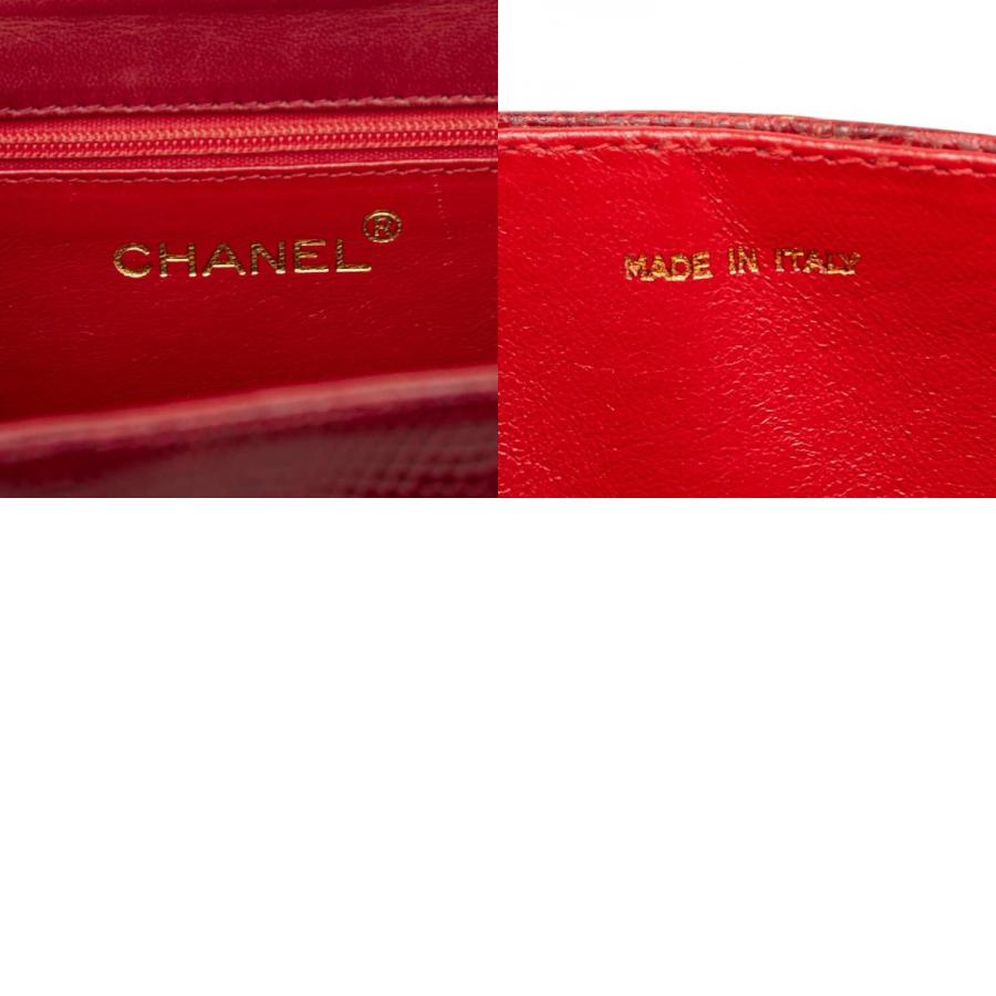 CHANEL（シャネル） ココマーク チェーン ショルダーバッグ レッド