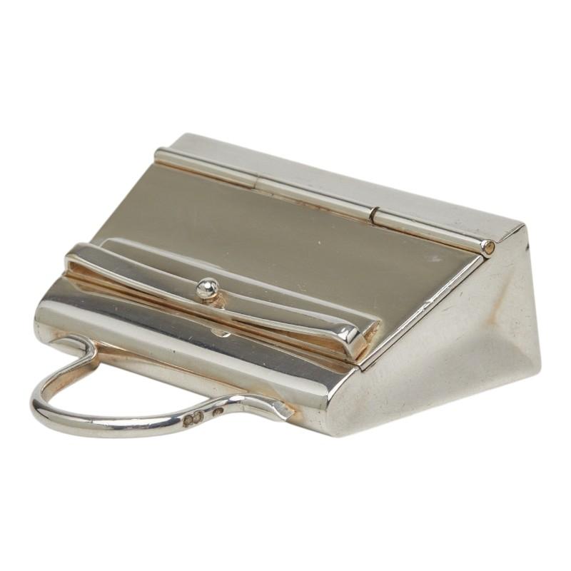 【MATS-55】◆エルメス◆ケリー型ピルケース◆SV925◆ HERMES（エルメス） ケリー ピルケース SV925 シルバー レディース