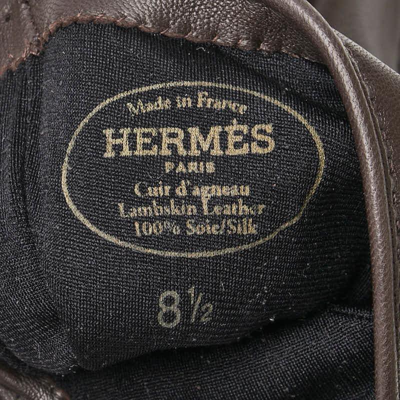 HERMES（エルメス） セリエボタン グローブ 手袋 サイズ：8 1/2