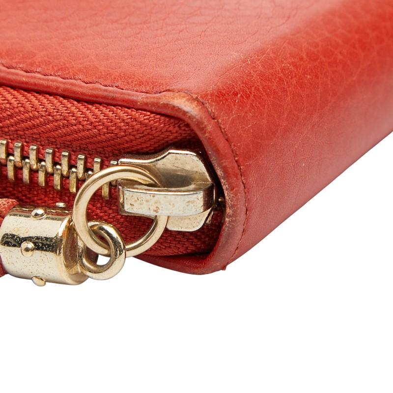 GUCCI（グッチ） ソーホー ラウンドファスナー 長財布 308004 レッド