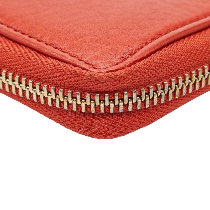 GUCCI（グッチ） ソーホー ラウンドファスナー 長財布 308004 レッド