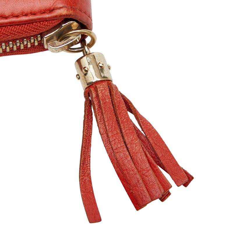 GUCCI（グッチ） ソーホー ラウンドファスナー 長財布 308004 レッド