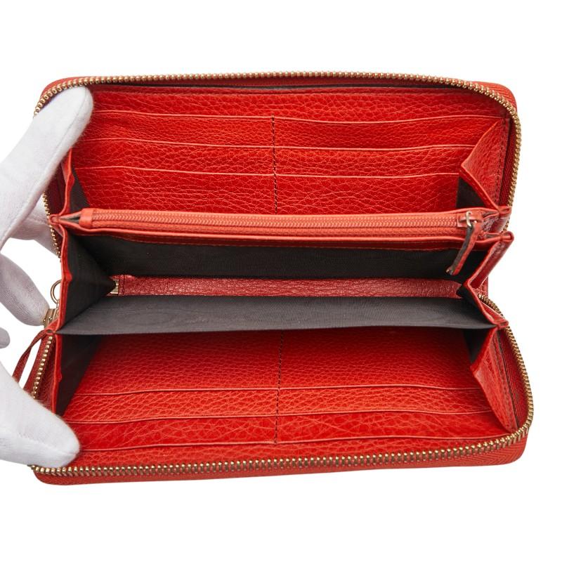 GUCCI（グッチ） ソーホー ラウンドファスナー 長財布 308004 レッド