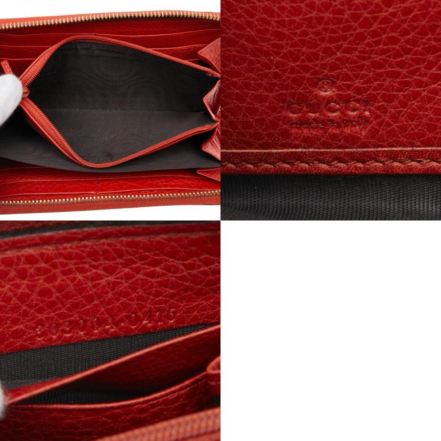 GUCCI（グッチ） ソーホー ラウンドファスナー 長財布 308004 レッド