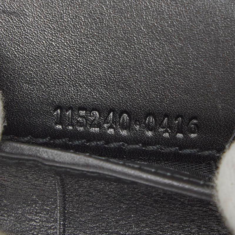 GUCCI（グッチ） グッチシマ 手帳カバー 115240 ブラック レザー