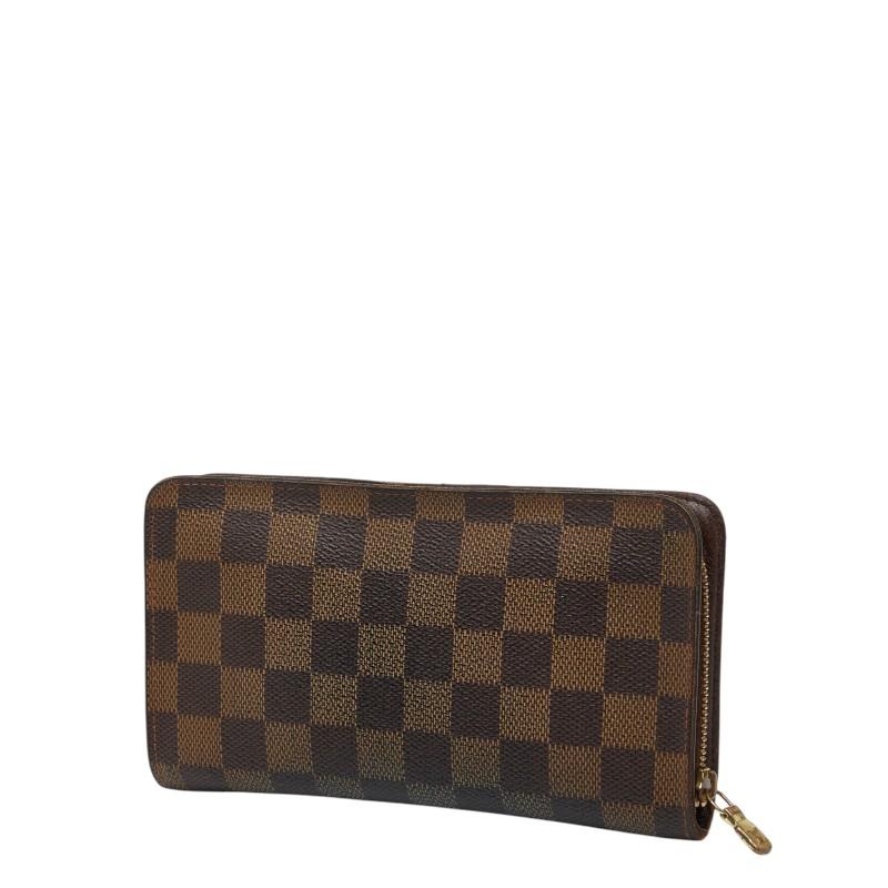 ルイ ヴィトン ダミエ ポルトモネ ジップ ラウンドファスナー 長財布 N61728 PVC レディース LOUIS VUITTON 【244-56717】 LOUIS VUITTON（ルイ・ヴィトン） ルイ ヴィトン ダミエ ポルトモネ