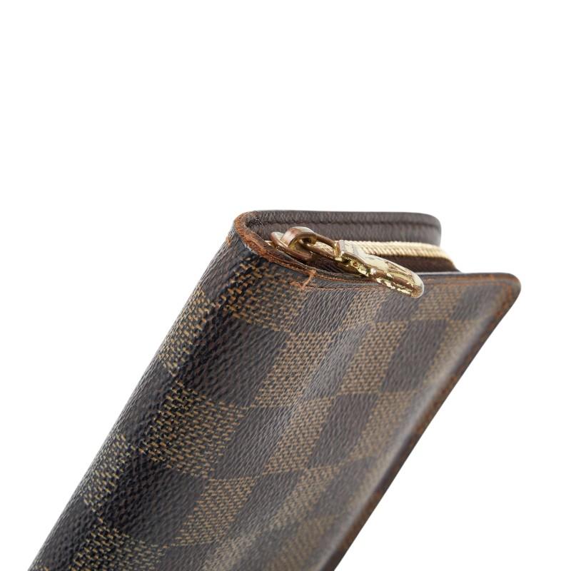 ルイ ヴィトン ダミエ ポルトモネ ジップ ラウンドファスナー 長財布 N61728 PVC レディース LOUIS VUITTON 【244-56717】 LOUIS VUITTON（ルイ・ヴィトン） ルイ ヴィトン ダミエ ポルトモネ