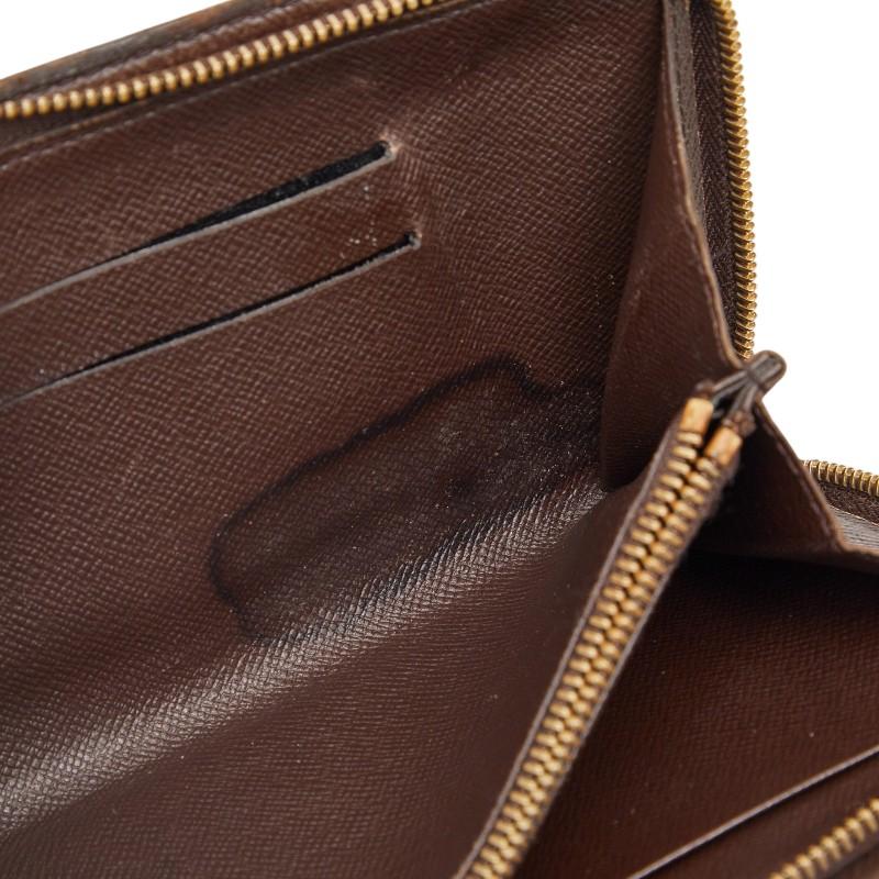 ルイ ヴィトン ダミエ ポルトモネ ジップ ラウンドファスナー 長財布 N61728 PVC レディース LOUIS VUITTON 【244-56717】 LOUIS VUITTON（ルイ・ヴィトン） ルイ ヴィトン ダミエ ポルトモネ