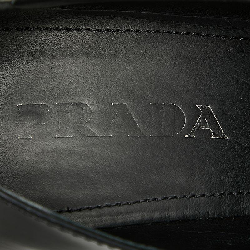 PRADA（プラダ） 三角ロゴプレート ハイヒール ローファー サイズ38 1