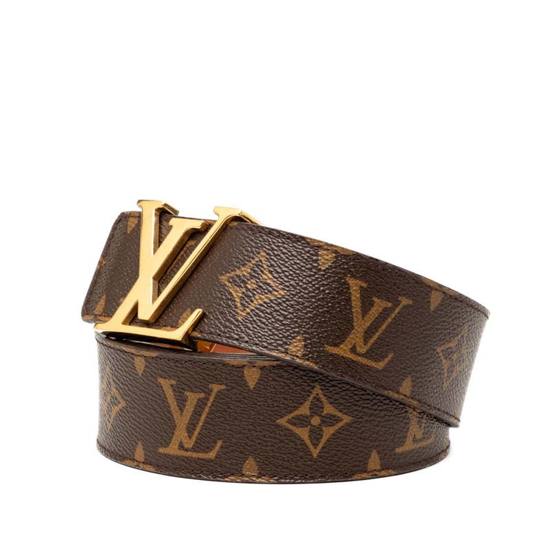 ルイヴィトン LOUIS VUITTON サンチュール ベルト レザー ゴールド 