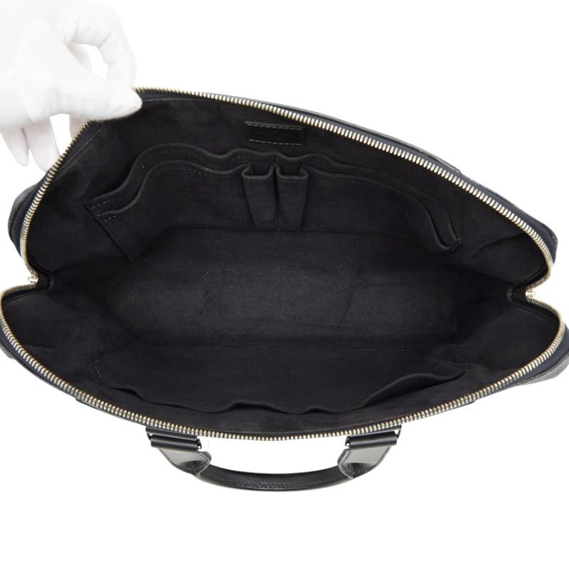 【超美品】LOUIS VUITTON ダミエ ビジネスバッグ ブラック LOUIS VUITTON（ルイ・ヴィトン） ルイ ヴィトン ダミエ コバルト