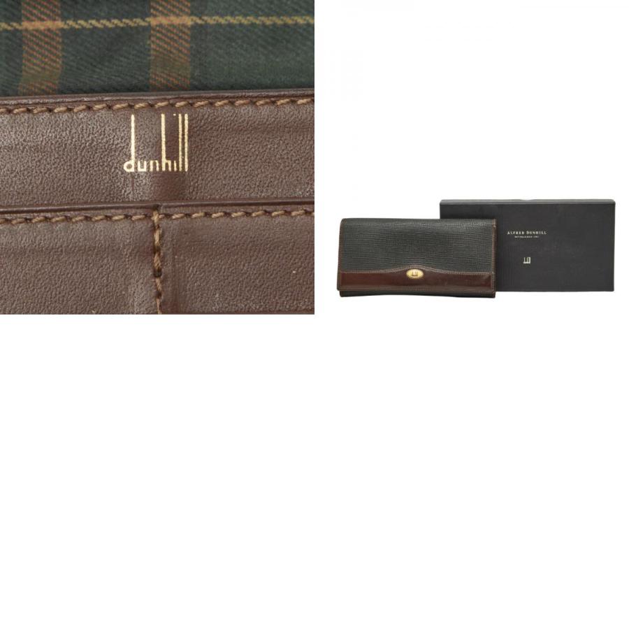 dunhill（ダンヒル） 長財布 チェック柄 二つ折り 箱付き FD1010B