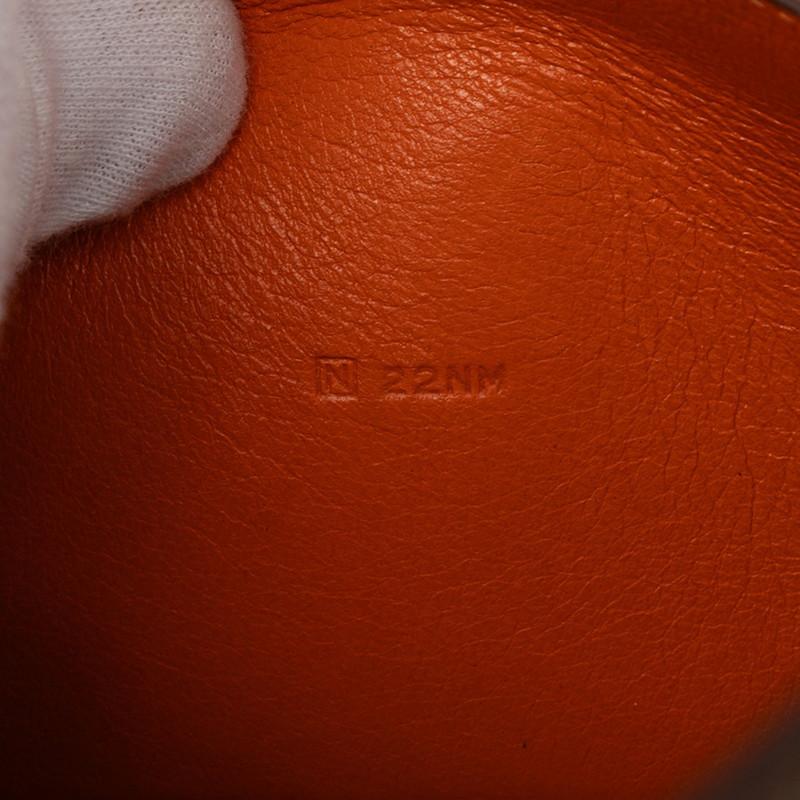 HERMES（エルメス） ドゴン デュオ GM 二つ折り 長財布 ブラウン