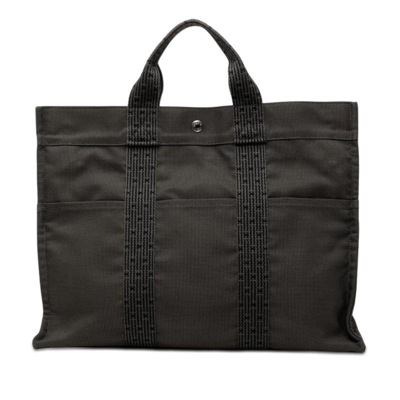 HERMES（エルメス） エールラインMM トートバッグ ハンドバッグ グレー