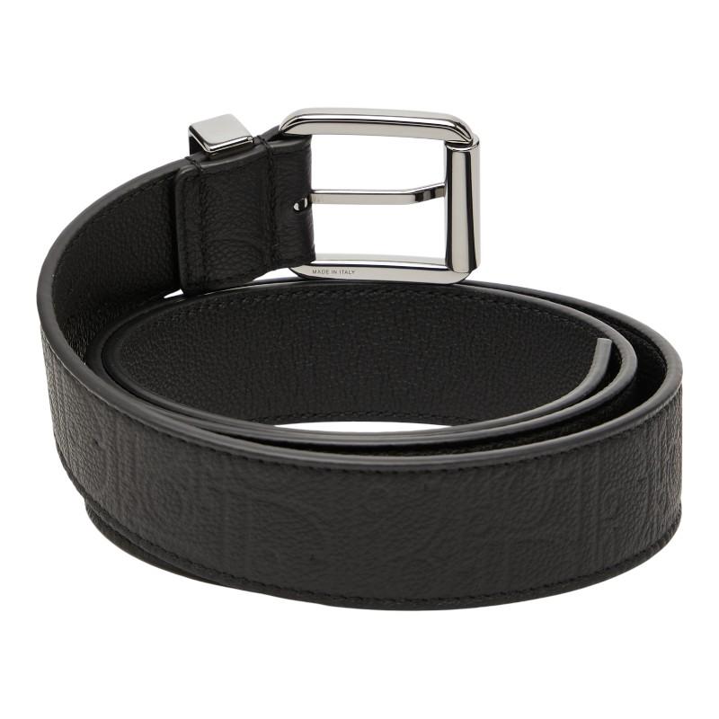 美品 ディオール グラビティ ベルト サイズ95 4333RUFLG-H00N レザー メンズ Dior 【247-56833】 ディオール グラビティ ベルト サイズ95 4333RUFLG-H00N ブラック