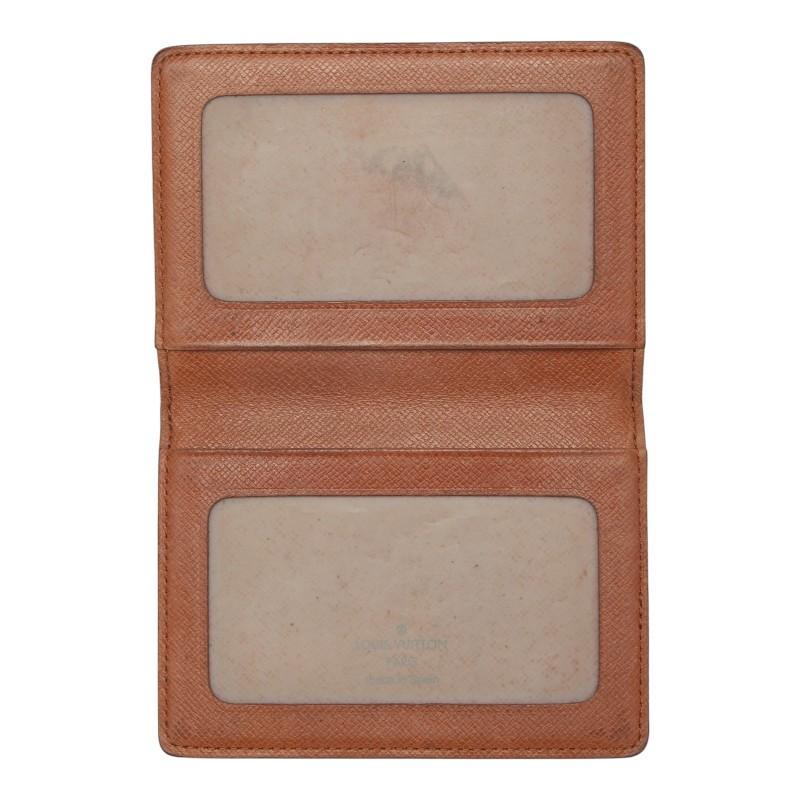 ルイ ヴィトン モノグラム ポルト2カルト ヴェルティカル パスケース 定期入れ M60533 ブラウン PVC レザー LOUIS VUITTON 【中古】_5