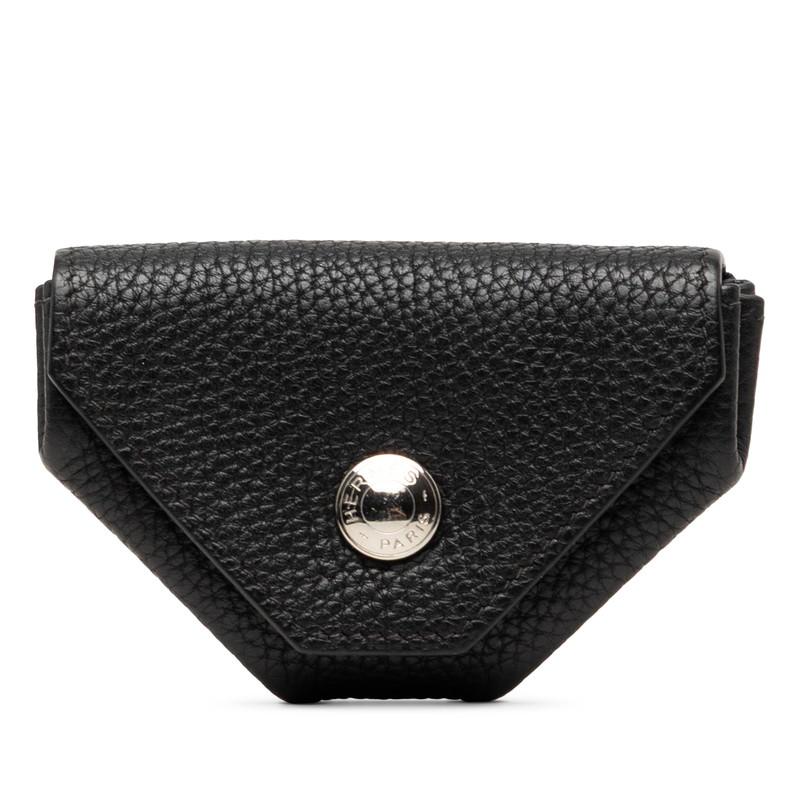 HERMES ルヴァンキャトル ケース HERMES（エルメス） ルヴァンキャトル コインケース 小銭入れ ブラック