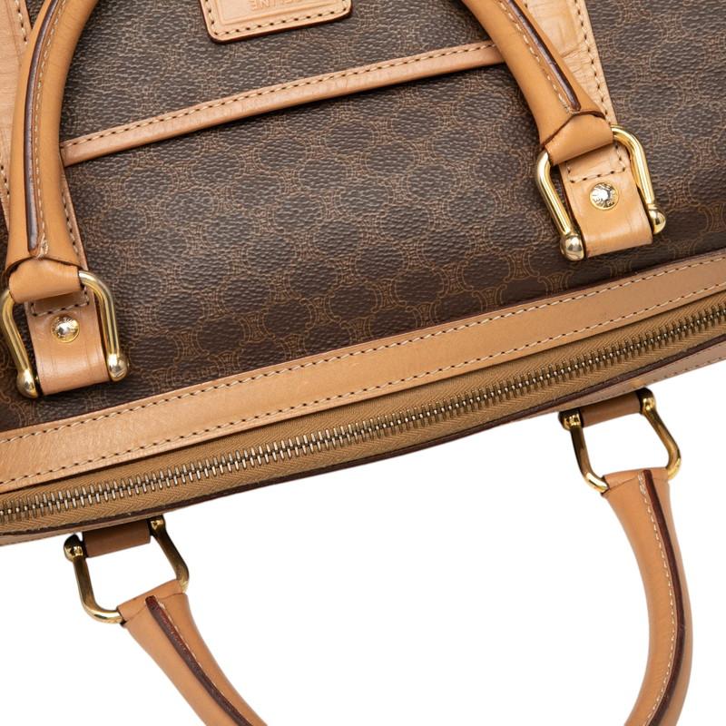 CELINE（セリーヌ） マカダム ハンドバッグ ミニボストンバッグ