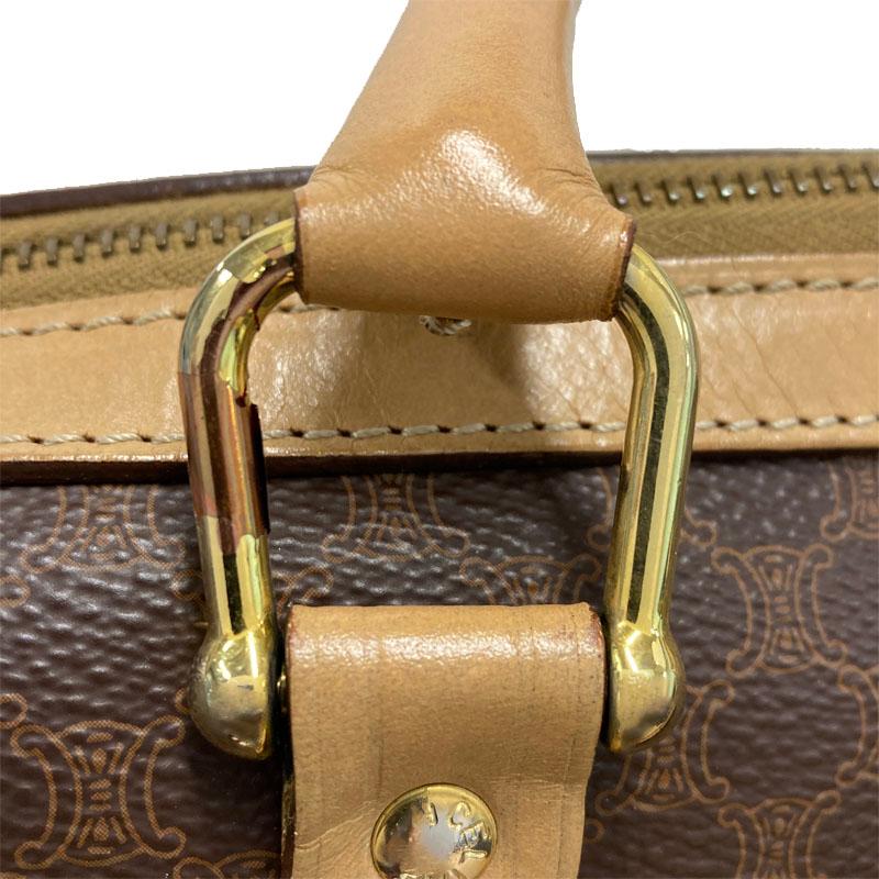 CELINE（セリーヌ） マカダム ハンドバッグ ミニボストンバッグ