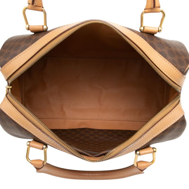 CELINE（セリーヌ） マカダム ハンドバッグ ミニボストンバッグ