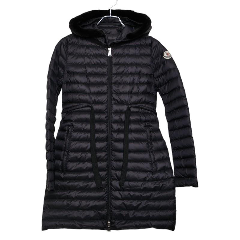 モンクレール★BARBEL★バーベル★0★ブラック★国内正規品 MONCLER（モンクレール） バーベル BARBELFUR ダウンジャケット サイズ
