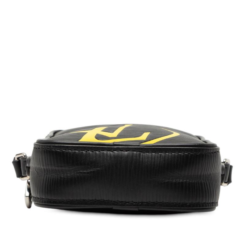 ルイ ヴィトン エピ ダヌーブPM ショルダーバッグ M55120 ブラック イエロー レザー レディース LOUIS VUITTON 【中古】_2