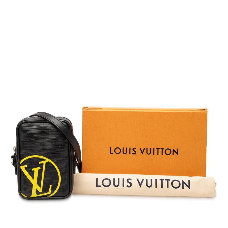 ルイ ヴィトン エピ ダヌーブPM ショルダーバッグ M55120 ブラック イエロー レザー レディース LOUIS VUITTON 【中古】_6