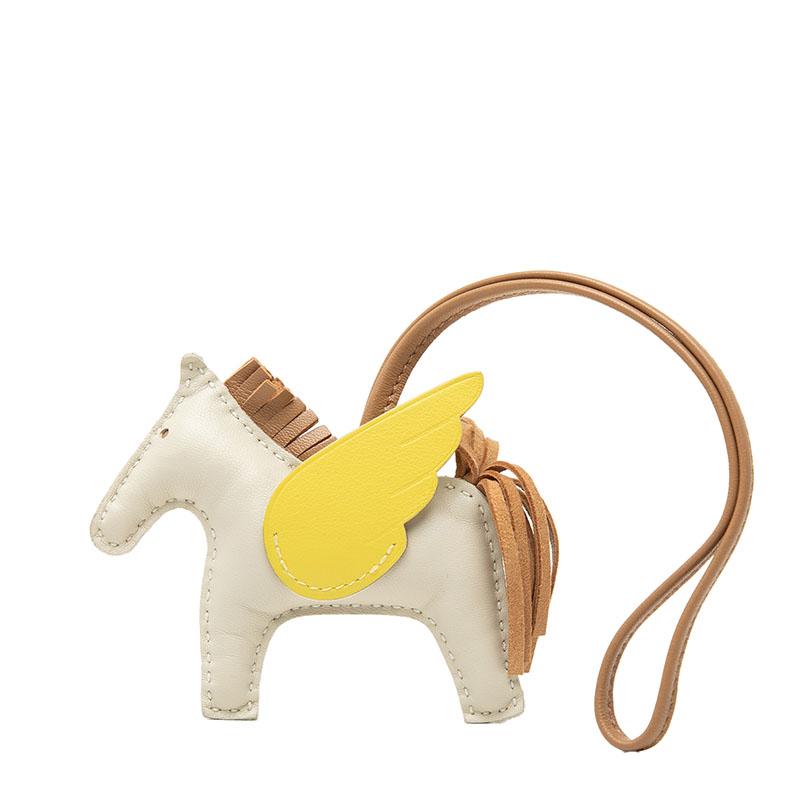 【新品希少】HERMES ペガサス　チャーム　エルメス ロデオ　PM ゴールド HERMES（エルメス） ロデオPM ペガサス チャーム バッグチャーム