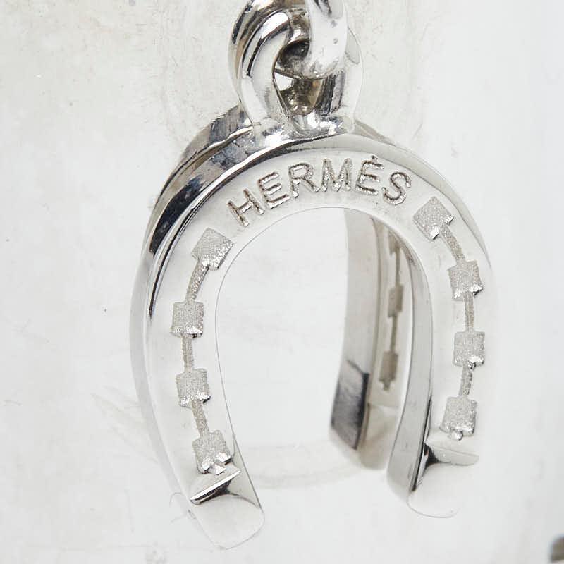 HERMES（エルメス） ホースシュー モチーフ スカーフ リング シルバー