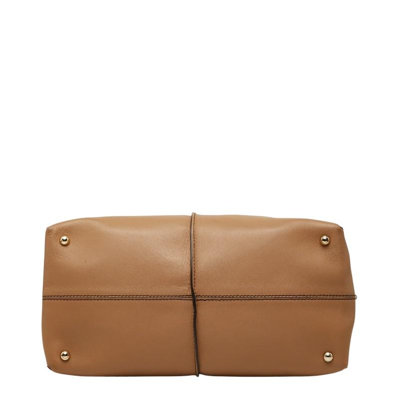 美品　トッズ　TOD'S Dスタイリングバッグ　ベージュ トッズ Dスタイリング トートバッグ ショルダーバッグ 2WAY ベージュ系