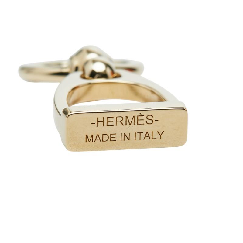 HERMES（エルメス） エトリエ スカーフリング ゴールド メッキ GP